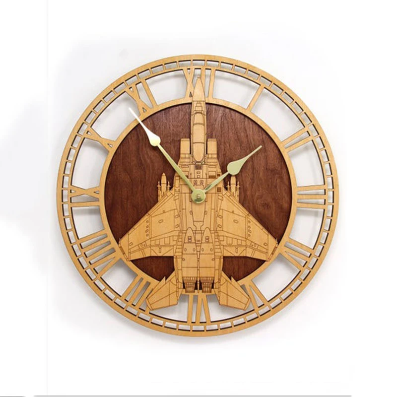 

Креативные бесшумные настенные часы в стиле ретро