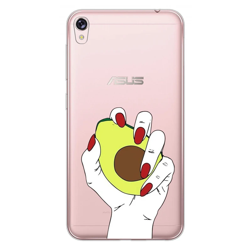 Ciciber милый чехол с авокадо для ASUS Zenfone Live 3 GO ZB501KL ZB500KL Max ZC520TL чехлы телефонов