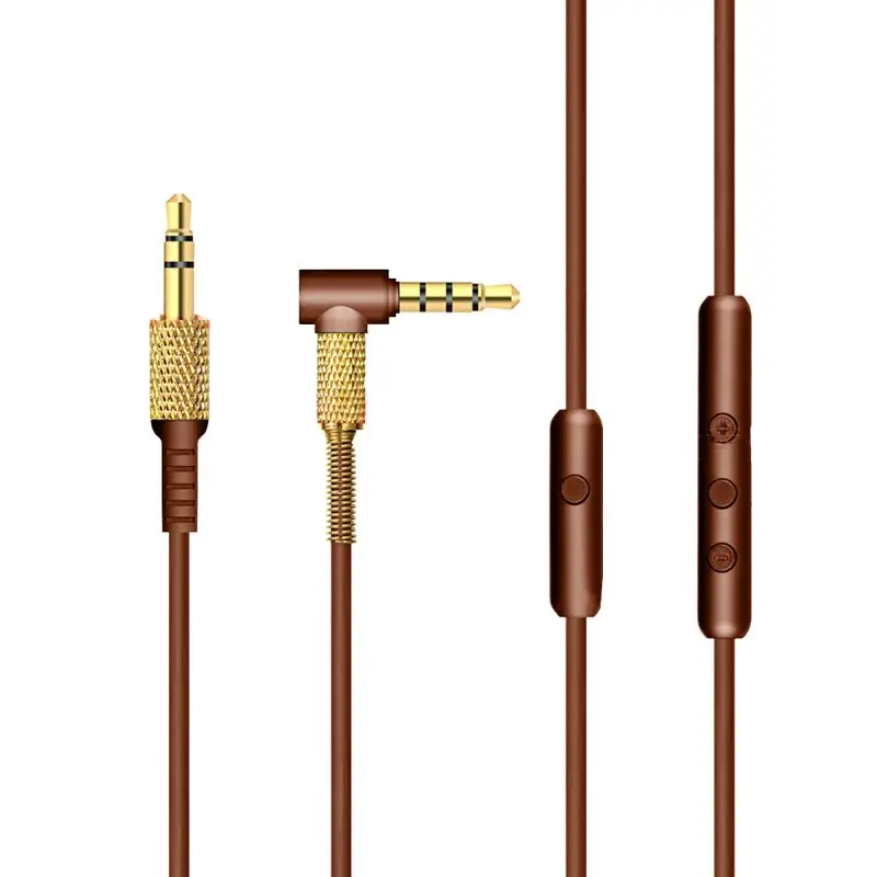 Сменный аудиокабель для наушников Marshall Major II Monitor MID с микрофоном и пультом