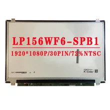 15.6 inch 1920X1080 IPS FHD EDP 30PIN 72% Color 300 cd/m² 60HZ D/PN 0C3MWM For LG LCD Screen LP156WF6 SPB1 LP156WF6-SPB1