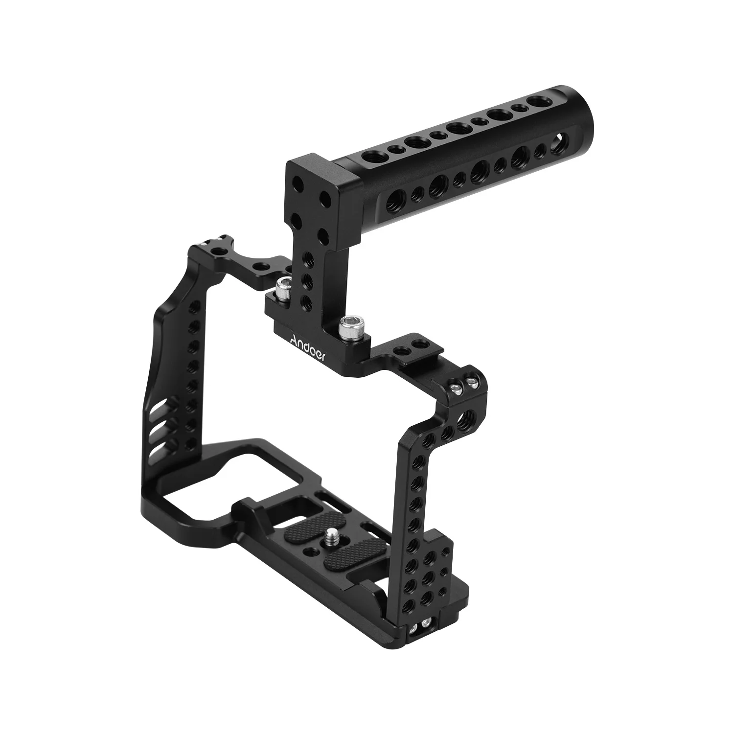Andoer клетка для видеокамеры + комплект верхней ручки из алюминиевого сплава с