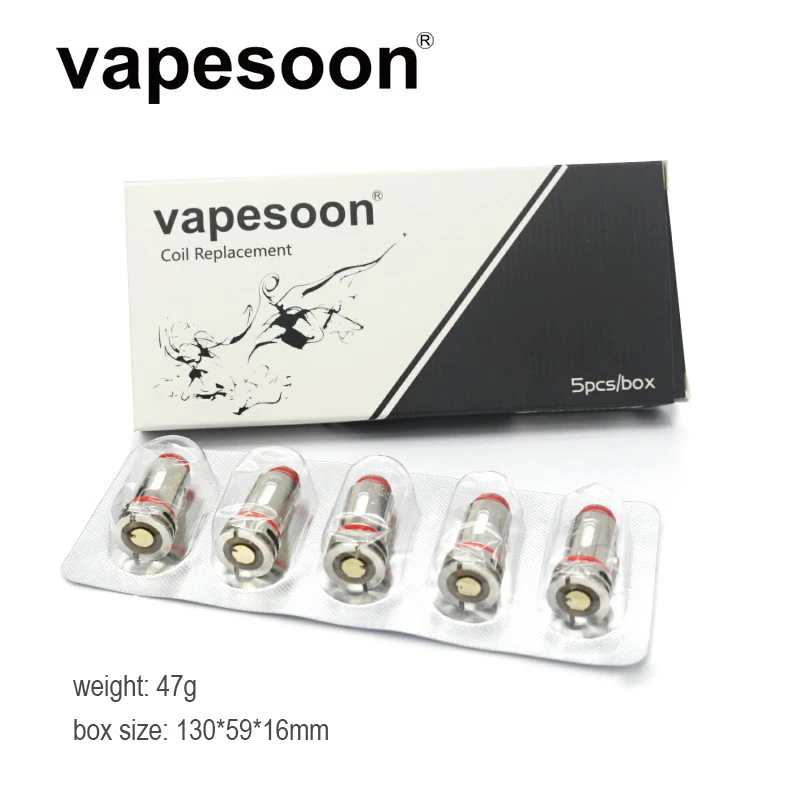 

5pcs Vapesoon High Quality Replacement RPM80 Conical Mesh 0.17ohm Coil 40-80W for RPM80 RGC Pod / RPM80/RPM80 Pro Vape Kit