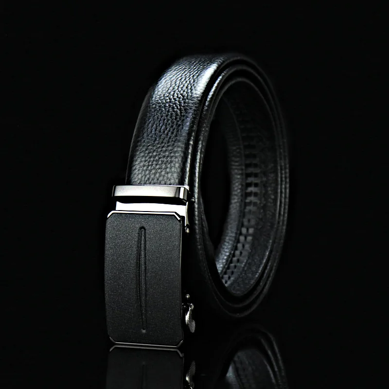 

Maikun Men's Matte Surface Automatic Buckle Genuine Leather Belt Top Layer Cowhide Trend All-Match Business Waistband