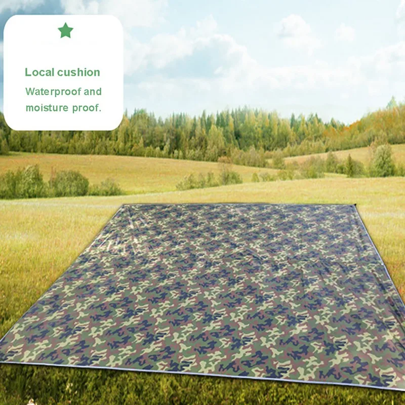 

Beach Waterproof Mat Sun Shade Sail Outdoor Top Canopy Patio 11.8' Square UV Block