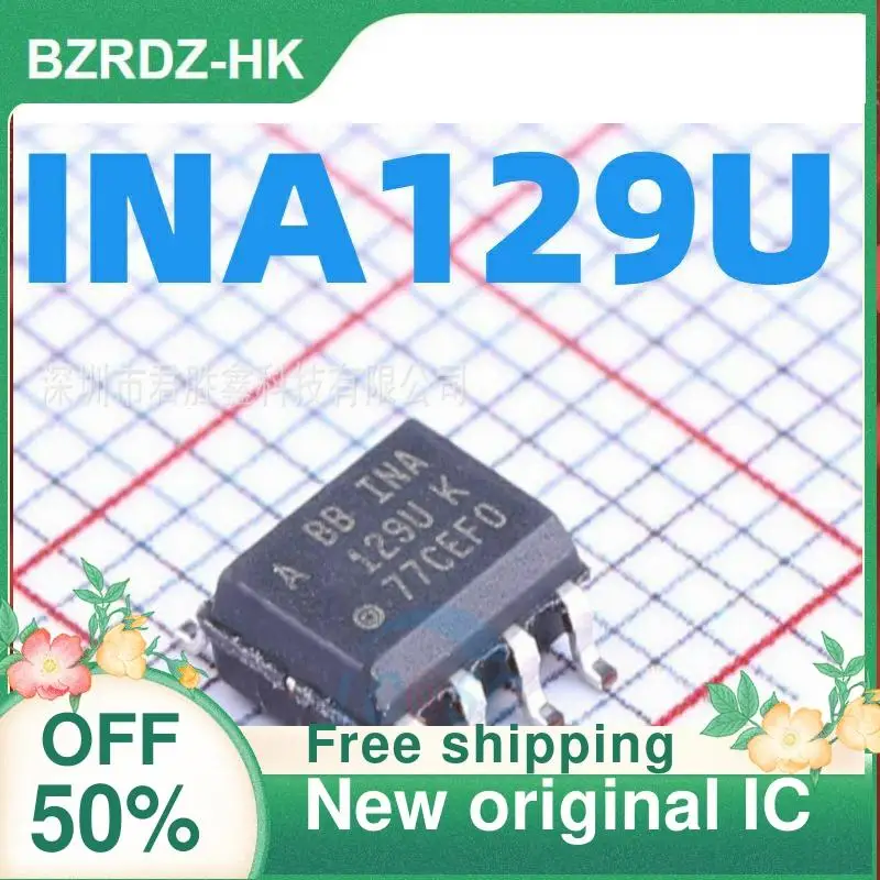 

2-10PCS/lot INA129 INA129U INA129UA New original IC