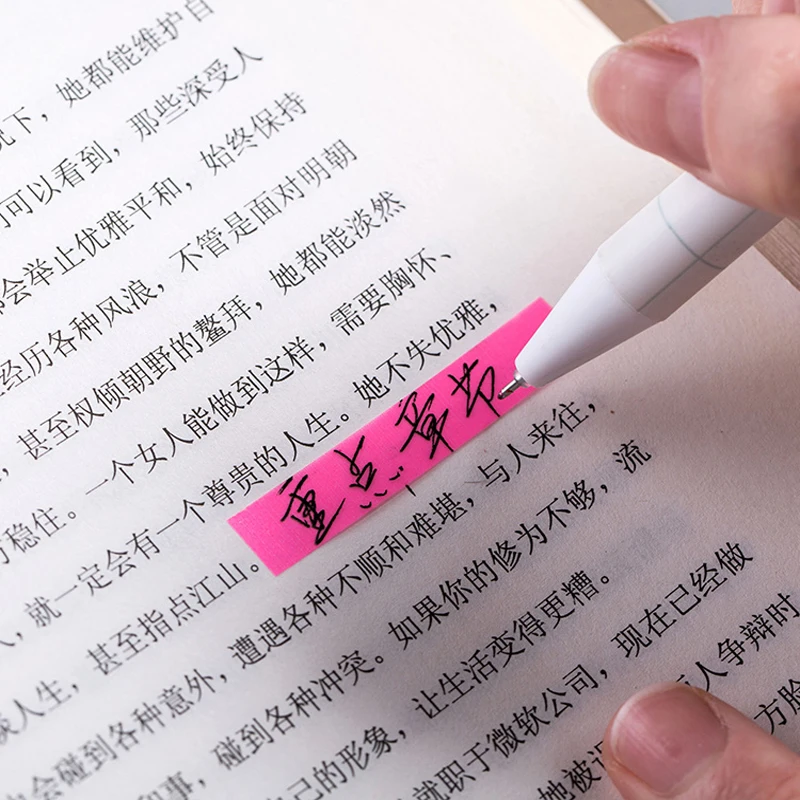 160/300 шт. прозрачные флуоресцентные индексные язычки|Канцелярские наклейки| |