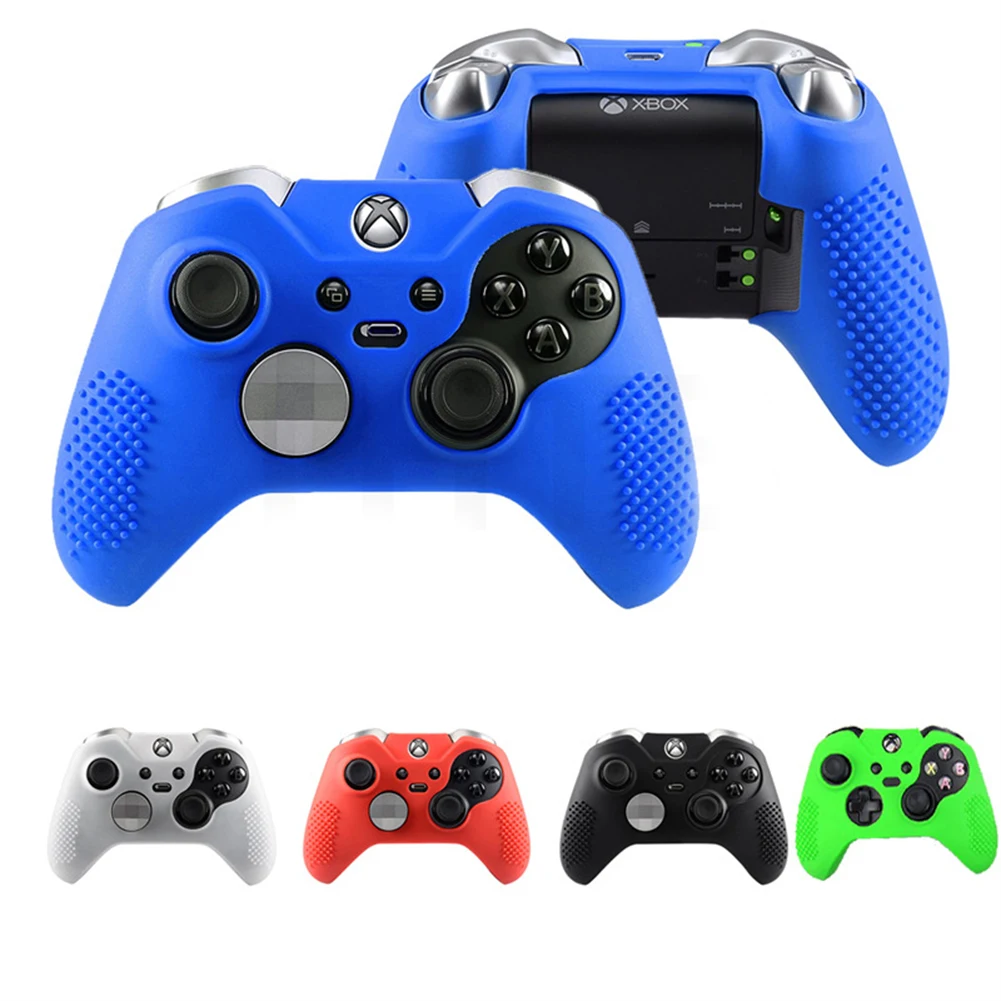 

Чехол для контроллера для XBOX ONE Elite, геймпад, силиконовый чехол для геймпада, геймпад, колпачки для захвата большого пальца, силиконовый чехо...
