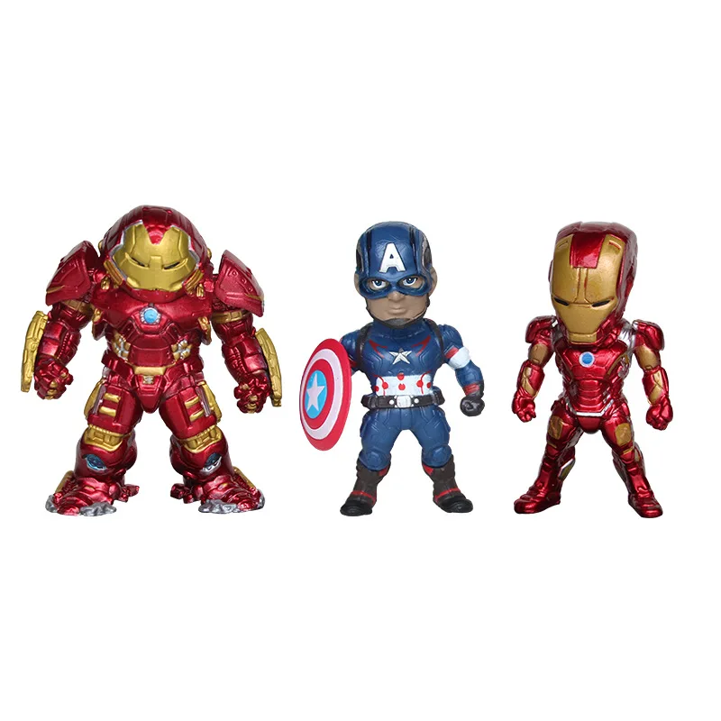 Disney Мстители игрушка Марвел Модель Железный человек человеком пауком для