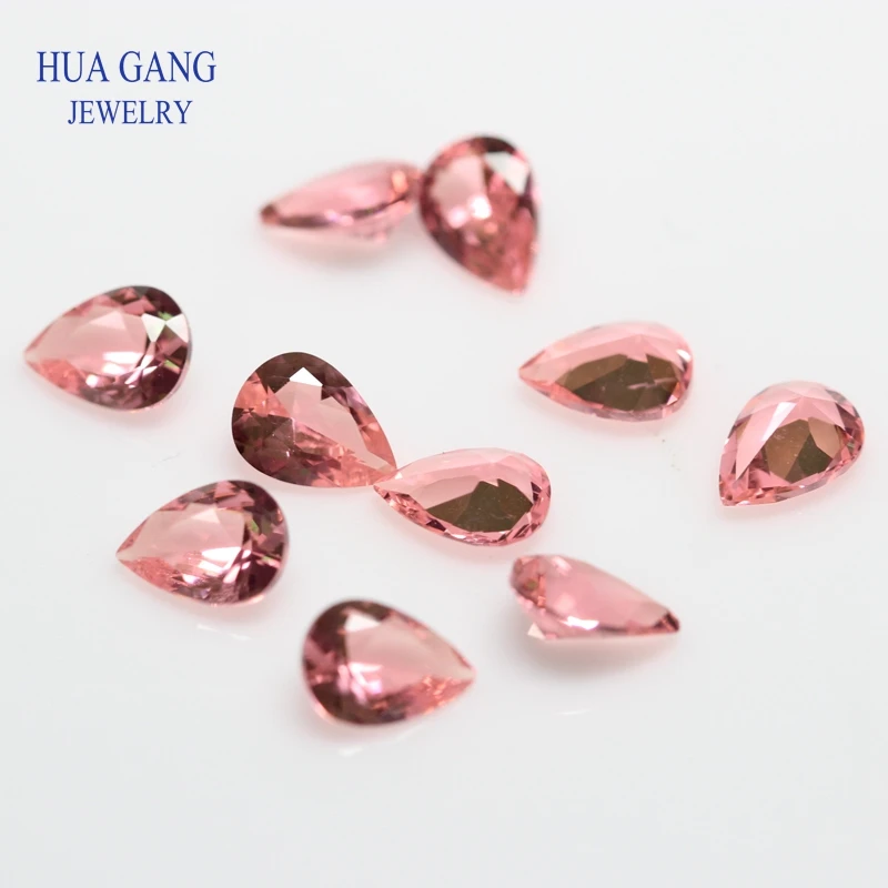 Alexander Stone Nano Discoloration 204# Pear Shape Synthetic Gems For Jewelry 5x7~10x14mm Free Shipping | Украшения и аксессуары