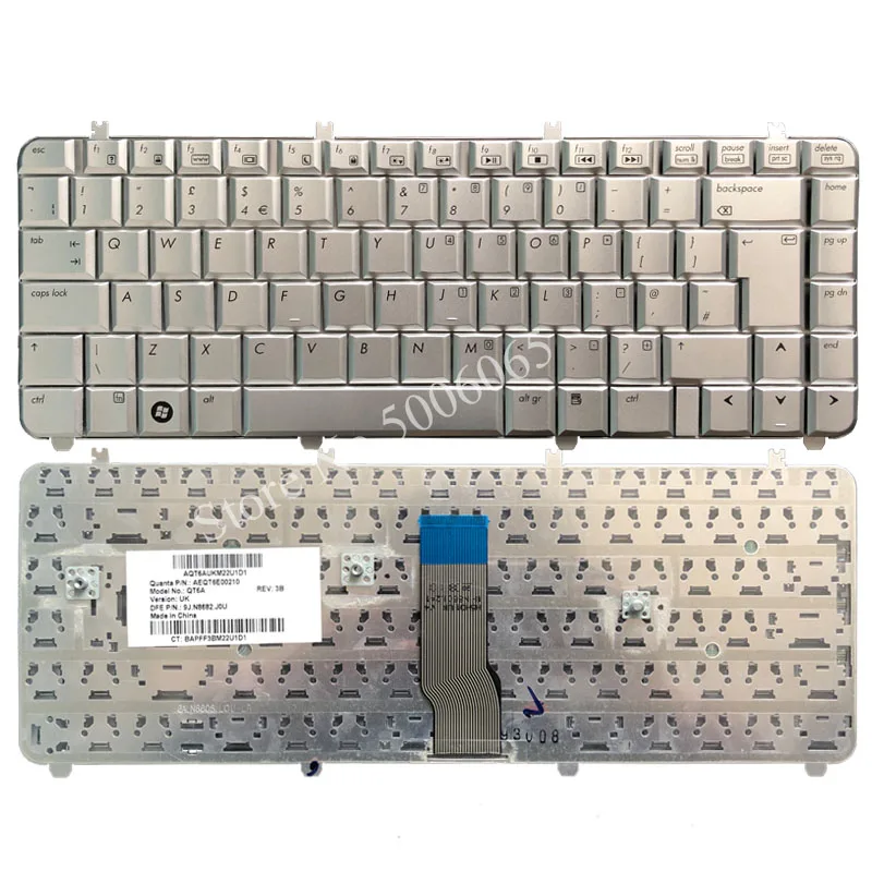 Новая английская клавиатура для ноутбука HP Pavilion DV5 1000 1100 1200 dv5t dv5z AEQT6E00210 QT6A