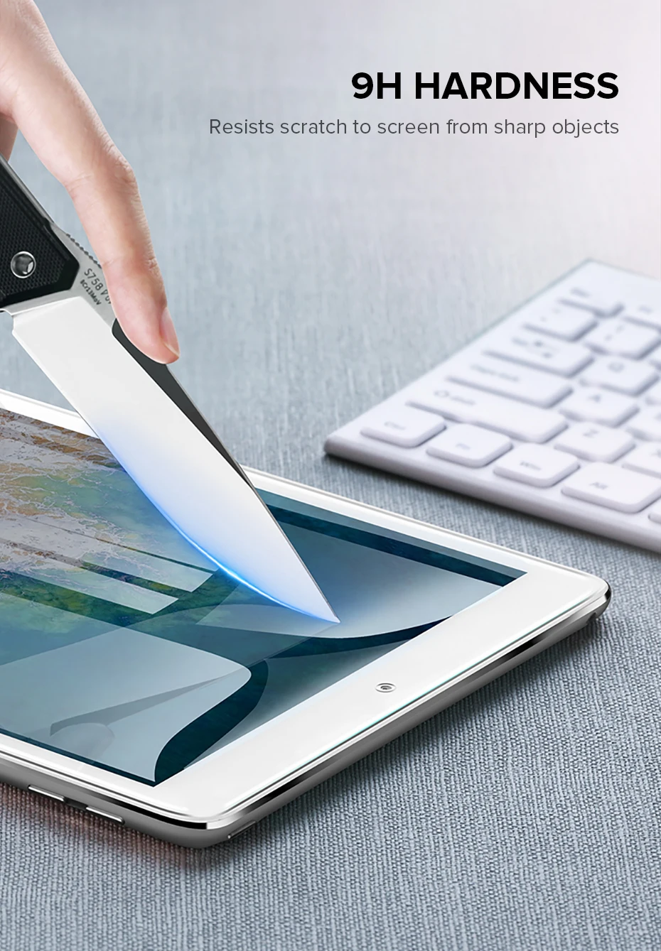Защитное стекло для экрана Ugreen для iPad Air Pro 9,7 дюймов, Защитное стекло для экрана для iPad
