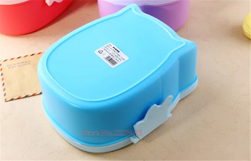 Коробка для обеда CJ004 Bento с мультяшной милой совой японская игра панельных