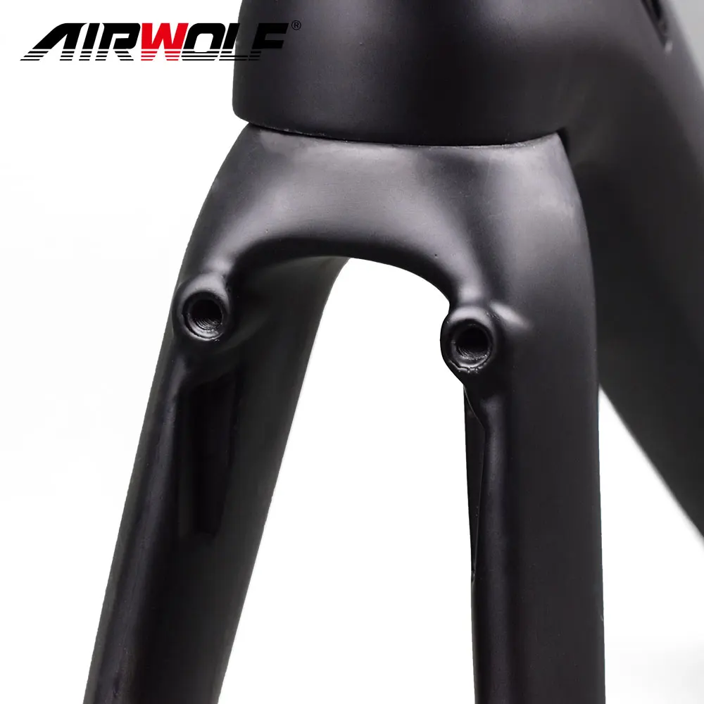 AIRWOLF U Тормозная рама для дорожного велосипеда 700C Aero T1100 из углеродного волокна
