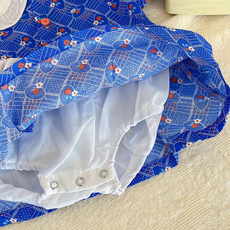 

MILANCEL Summer Baby Bodysuits Korean Style Newborn Clothes Toddler Girls One Piece Dress Bodysuits