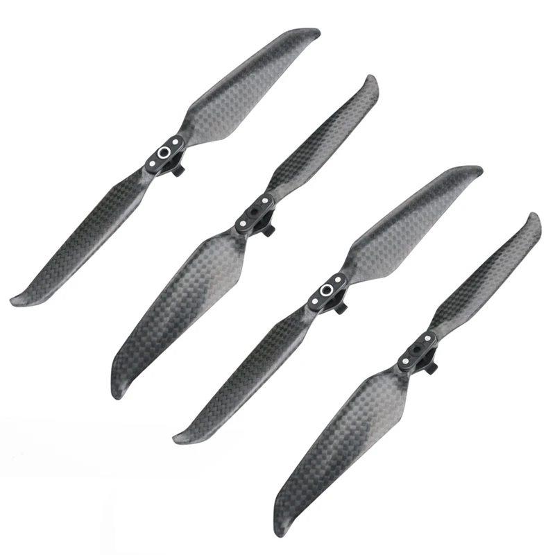 

4PCS Suitable for DJI Mavic Air 2 UAV Carbon Fiber Blades 7238F Propeller Accessories