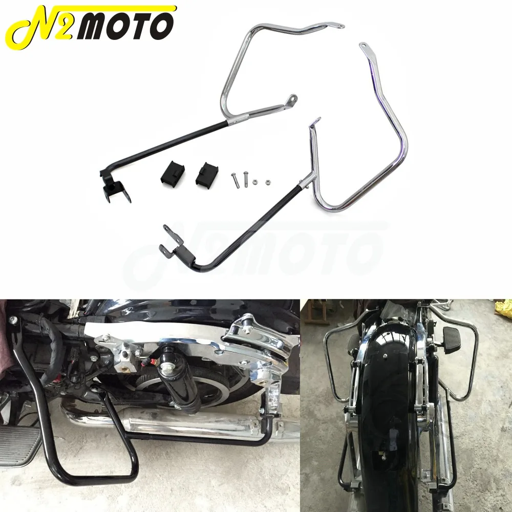 Кронштейн для седла мотоцикла Harley Touring Road King Street Glide FLHX FLHXS FLHXSE FLHR FLTRU 2014 2017|saddlebag