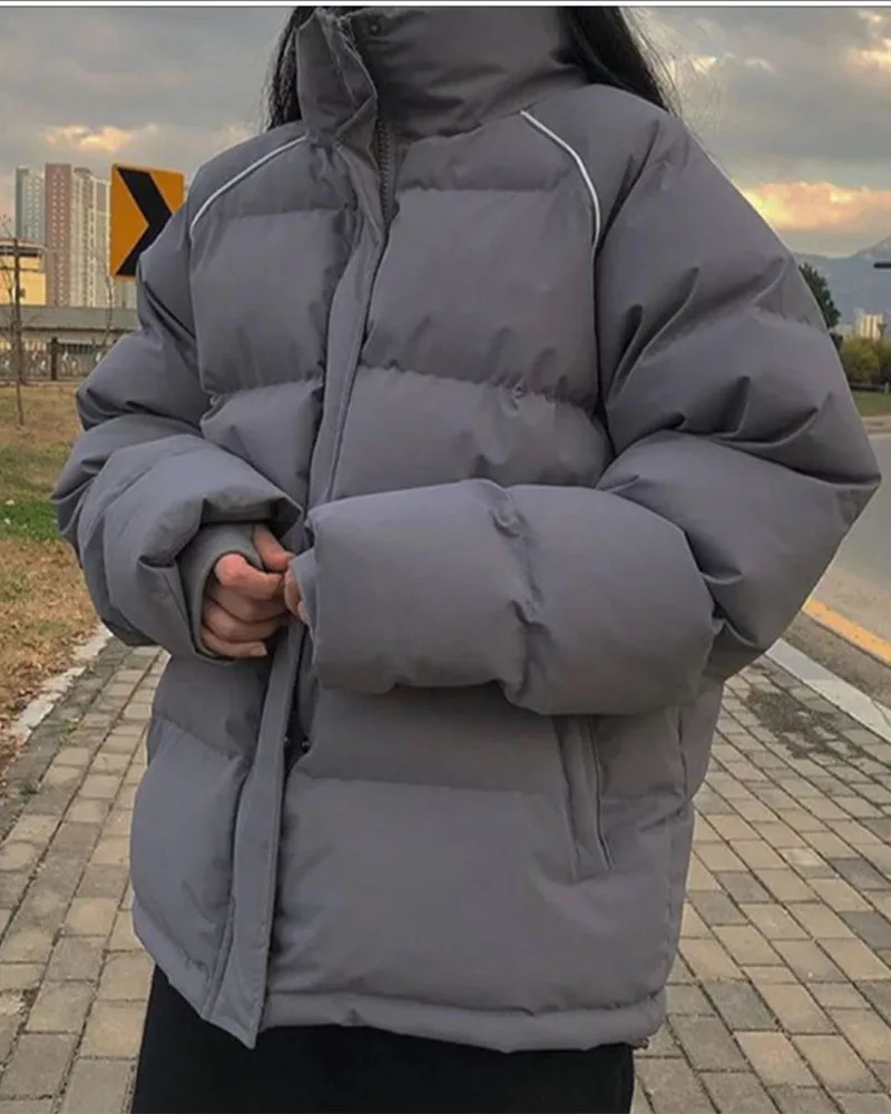 Bellaza 2020 теплые толстые хлопковые стеганые куртки женские готические зимние парки