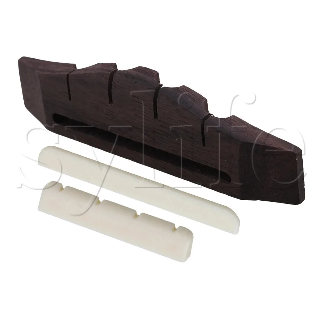 Набор укулеле 4 струнная гитара брикет из розового дерева седельная гайка|Детали