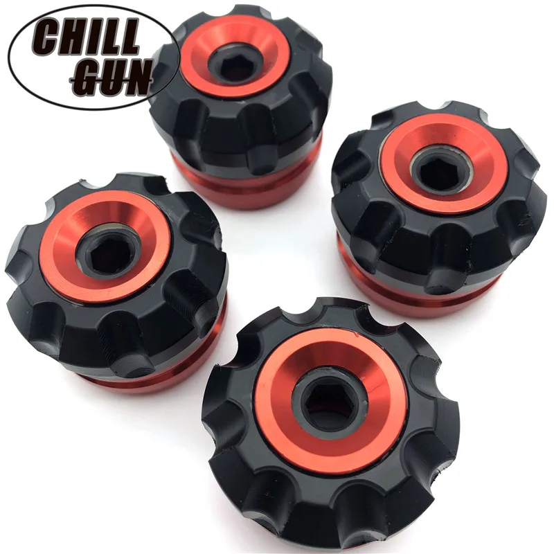 Противоскользящий слайдер для передней и задней оси мотоцикла с ЧПУ защитный