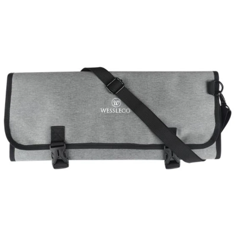 

WESSLECO Chef Knife Bag Roll Bag Carry Case Bag Kitchen Cooking Portable Durable Storage Pockets