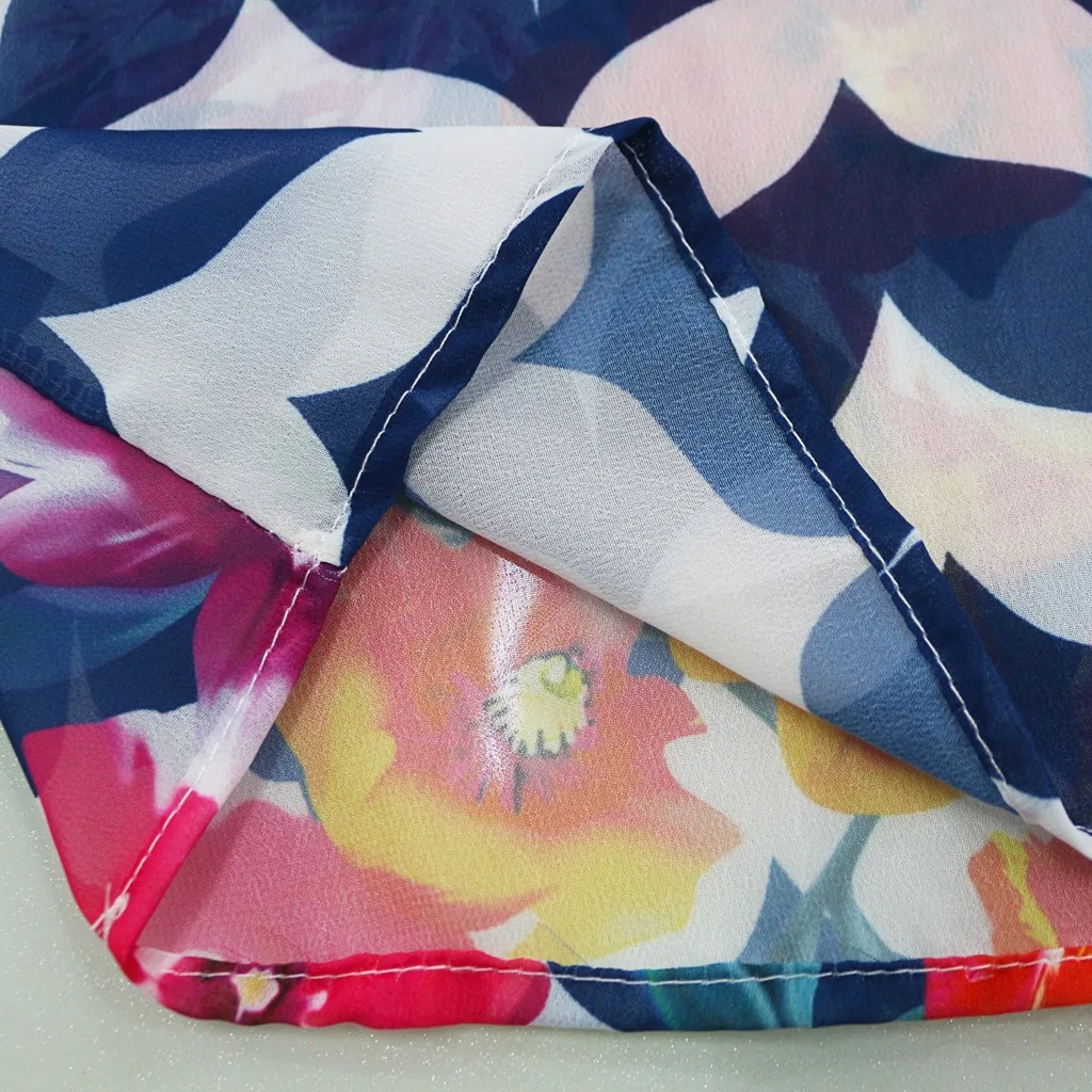 JAYCOSIN зимние платья женские модные с v образным вырезом длинным рукавом радужные