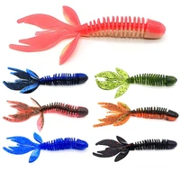 10pcs fishing lures worms soft baits 8cm 12cm artificial baits wobblers soft lures shad carp silicone fishing soft baits tackle
