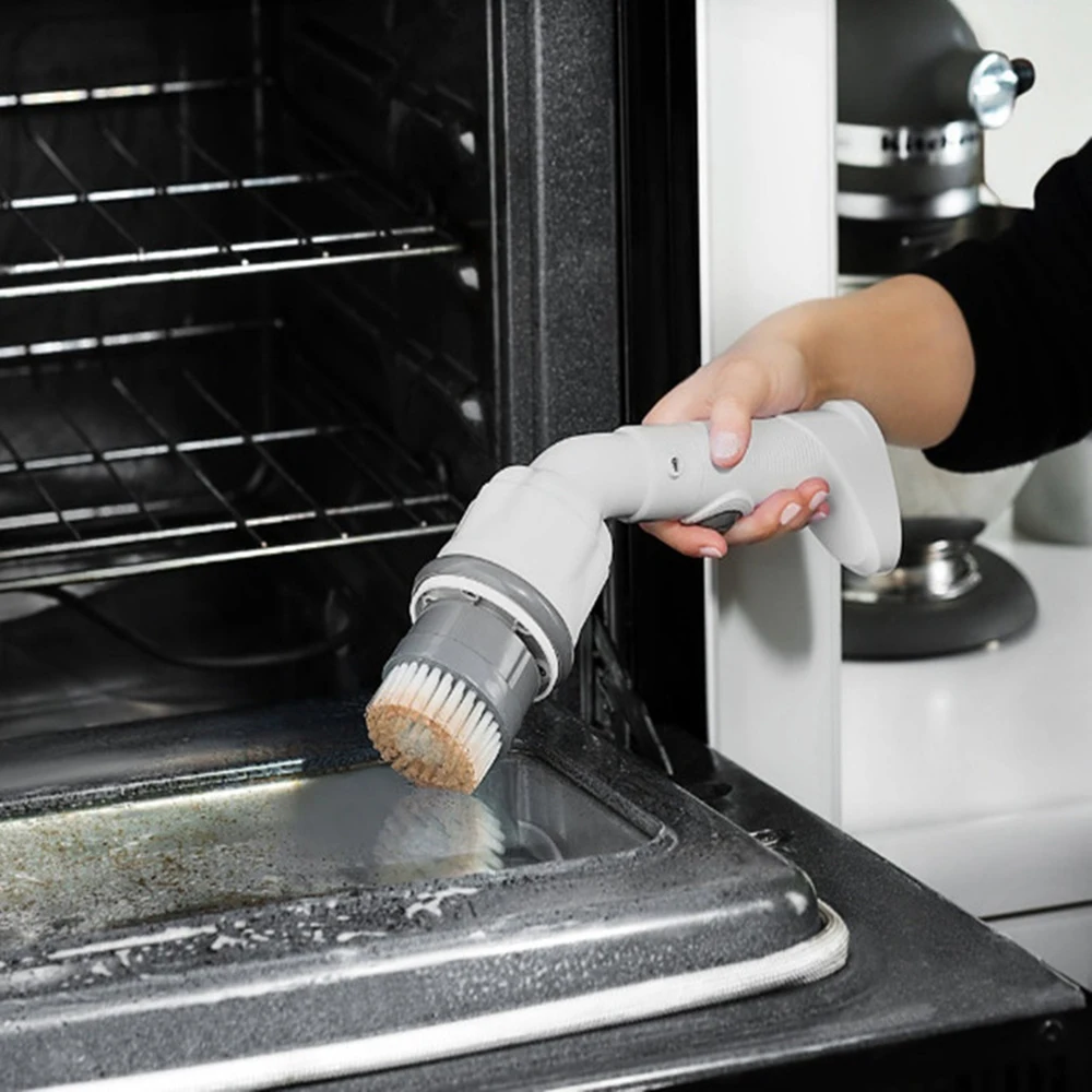 Беспроводная ручная щетка для чистки перезаряжаемый скребок со съемной насадкой