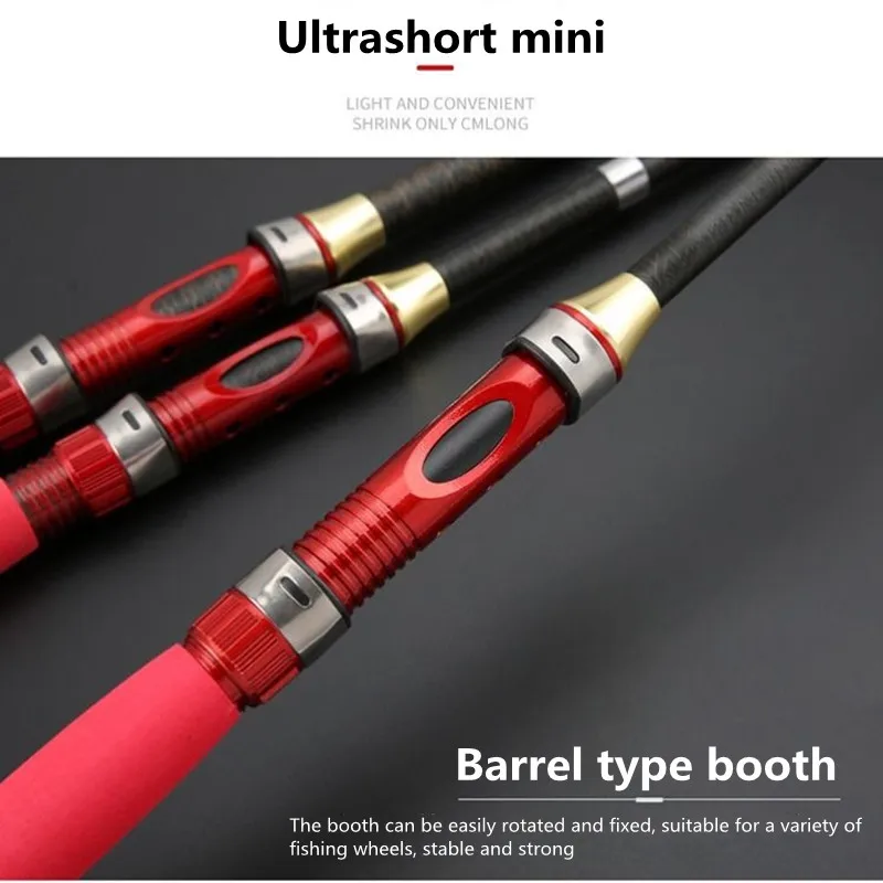 Мини для рыбалки из пластика FRP штанга комплект ISO соленой воды приманка