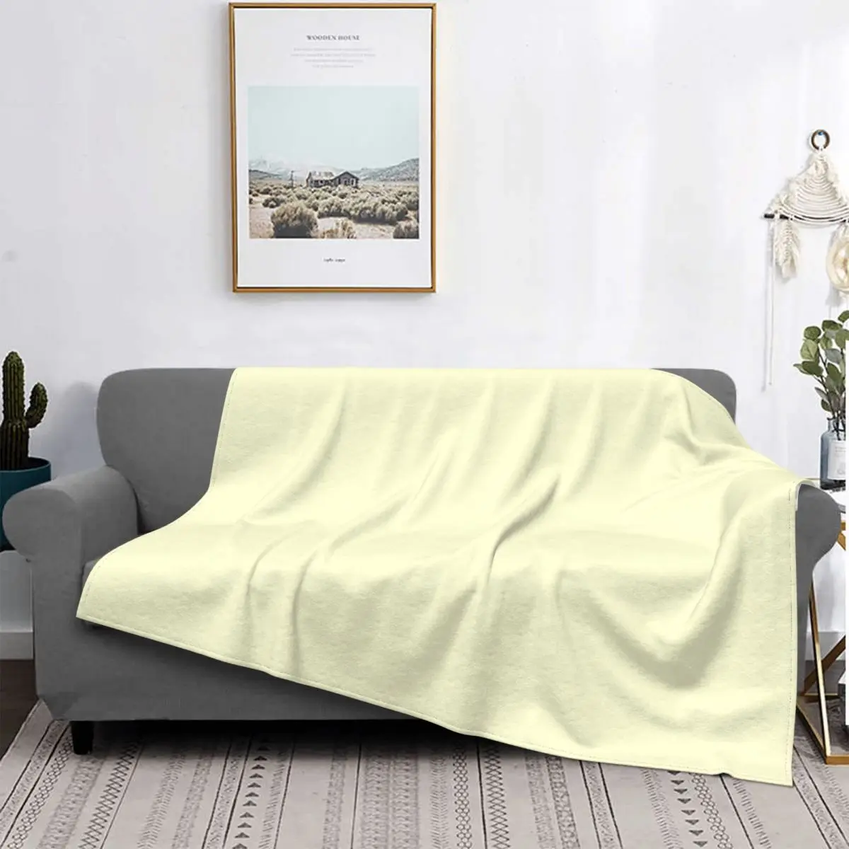 

Manta de Design Simple de un Color, para cama colcha a cuadros, manta Kawaii 150, manta ponderada