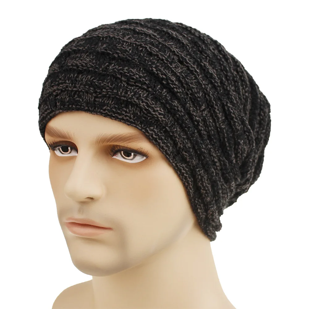 Зимняя шапка унисекс в стиле оверсайз для мужчин и женщин лыжная с напуском