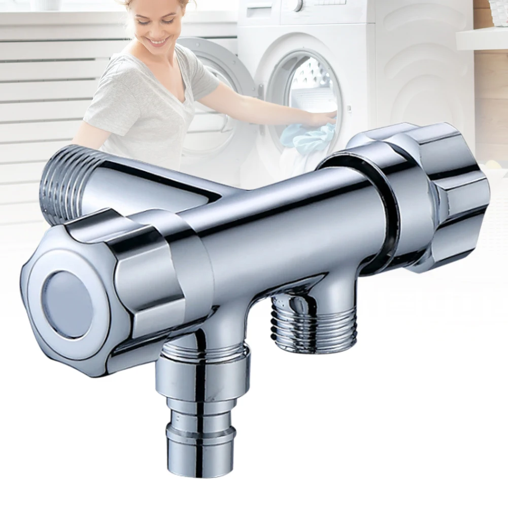 Newly 3 Way Triangular Valves One Into Two Out Double Water Angle Multi-function for Home XSD88 | Обустройство дома