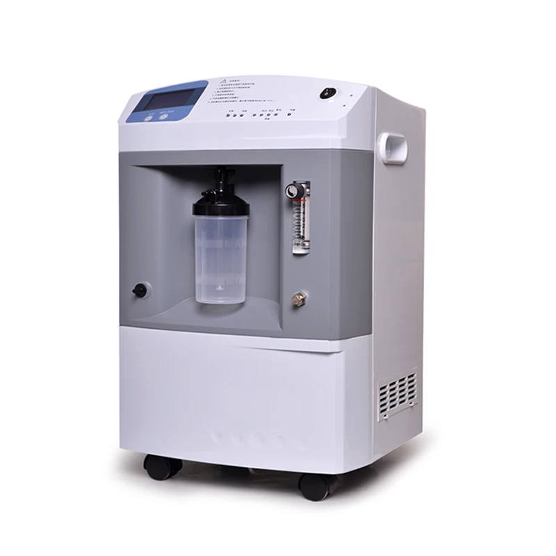 

Professional Pet Oxygen Machine Oxygen Ion Generator Filter Adjustable Portable Oxygen Concentrator with Universal Casters