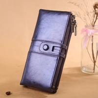 soft leather wallet women long 2021 new ladies clutch rfid anti theft swipe change card mobile phone handbag