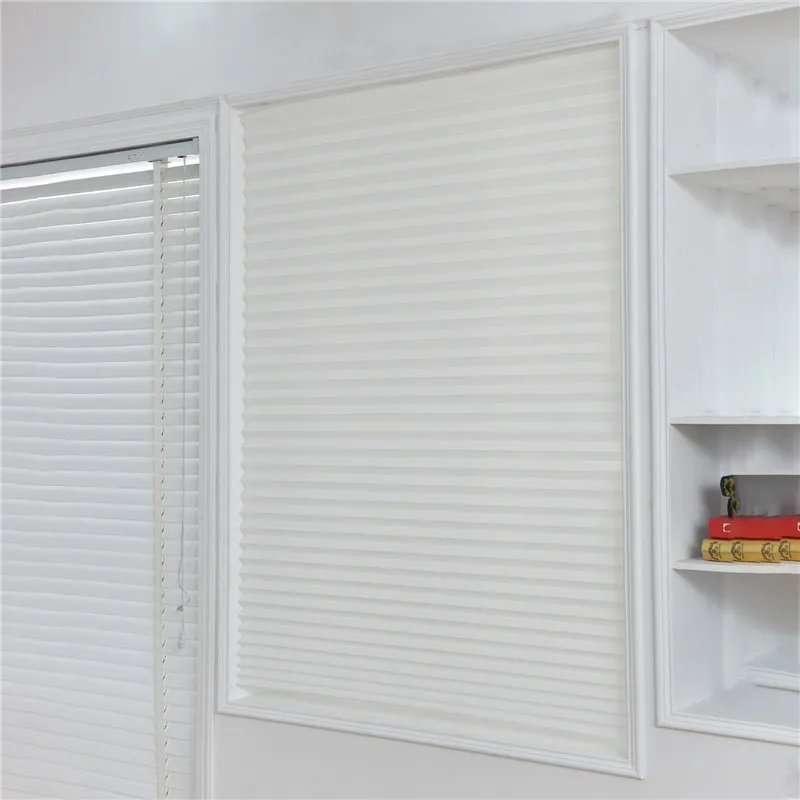 

Self-Adhesive Blinds Semi-Blind Window Curtains Bathroom Kitchen Balcony Office Blinds Pleated Curtains