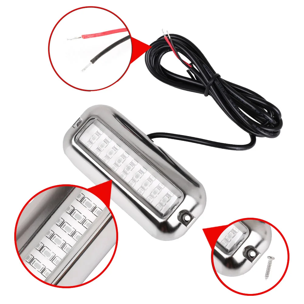 27 LED 50W Stainless Steel 3.5