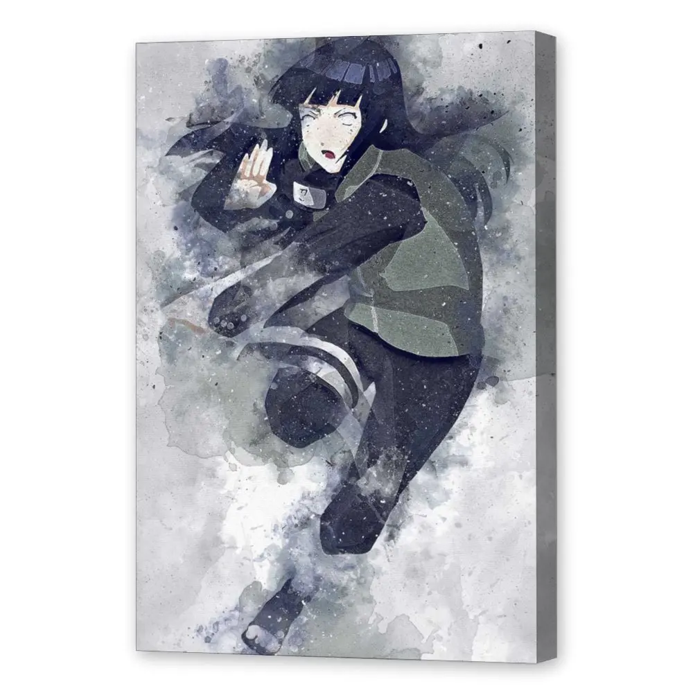 

Hyuuga Hinata Naruta Mimic AnimeCanvas Painting Wall Art Posters and Prints Wall Pictures for Living Room Decoration Home Decor