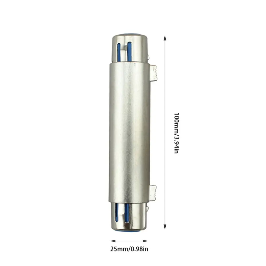 Xlr 3 Pin Female To 3 Pin Xlr Female Coupler/адаптер 1-го класса Post Black