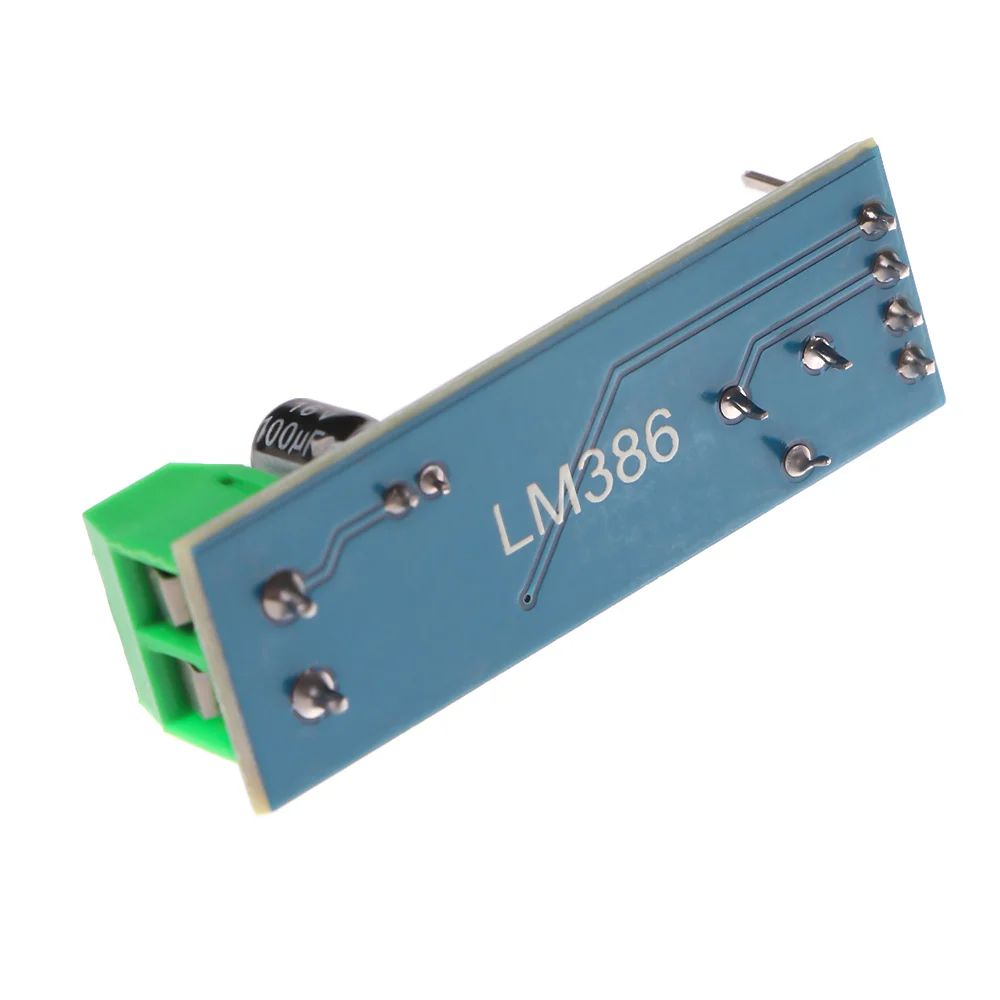 Mini LM386 модуль усилителя мощности звука 200 увеличение времени Плата моно 5в 12в