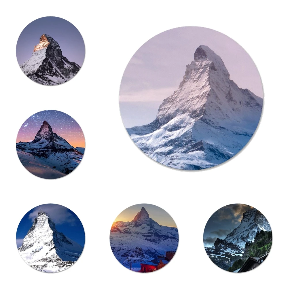 Церматт склад Швейцария значок брошь заколка аксессуары для одежды рюкзак