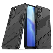 PUNK Phone Case For OPPO Reno6 5G Case For OPPO Reno6 5G Cover Cases Armor PC Shockproof TPU Protective Bumper For OPPO Reno6 5G