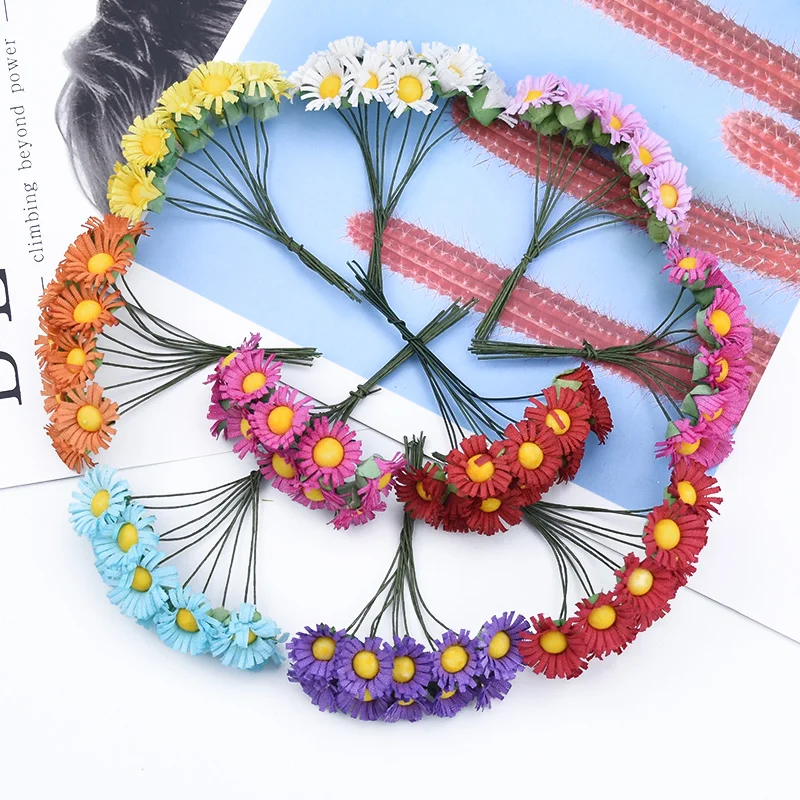 Недорогие искусственные растения шелковые Подсолнухи искусственная гирлянда