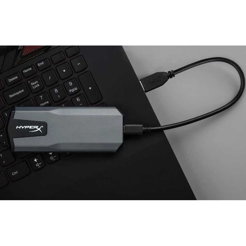 Внешний твердотельный накопитель Kingston HyperX Savage Exo SSD 960GB USB 3.2 Grey | Компьютеры и офис