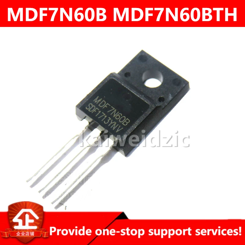Kaiweikdic MDF7N60B TO-220F 7A 600V N-channel MOSFET / LCD in-line транзистор/новый импортный оригинальный |
