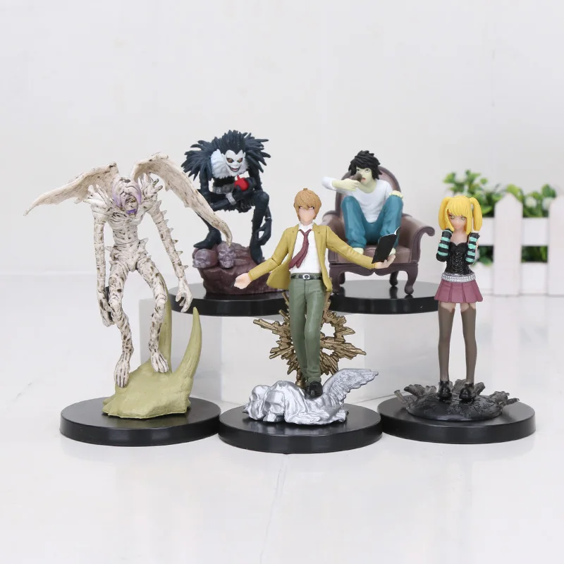 Экшн-фигурки из ПВХ Death Note L Killer Ryuuku Rem Misa Amane 5 шт./компл. | Игрушки и хобби