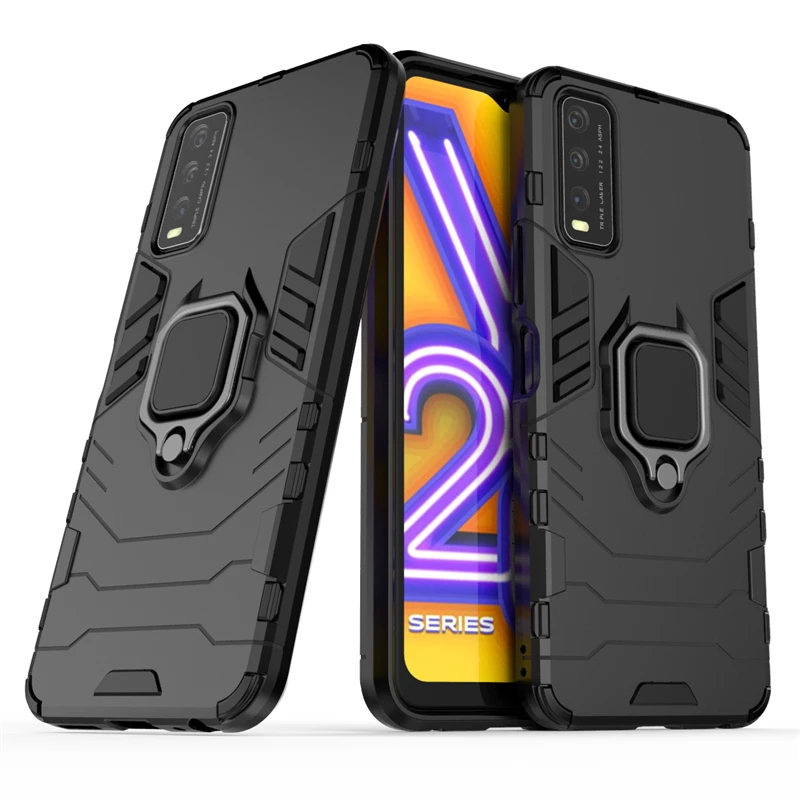 

For vivo Y20 Case Protective Case For vivo Y21 V21 Y72 Y20 Y30 Y50 Y31 Y51 V21E Cover Rubber Armor Silicone Cover vivo Y20 Case