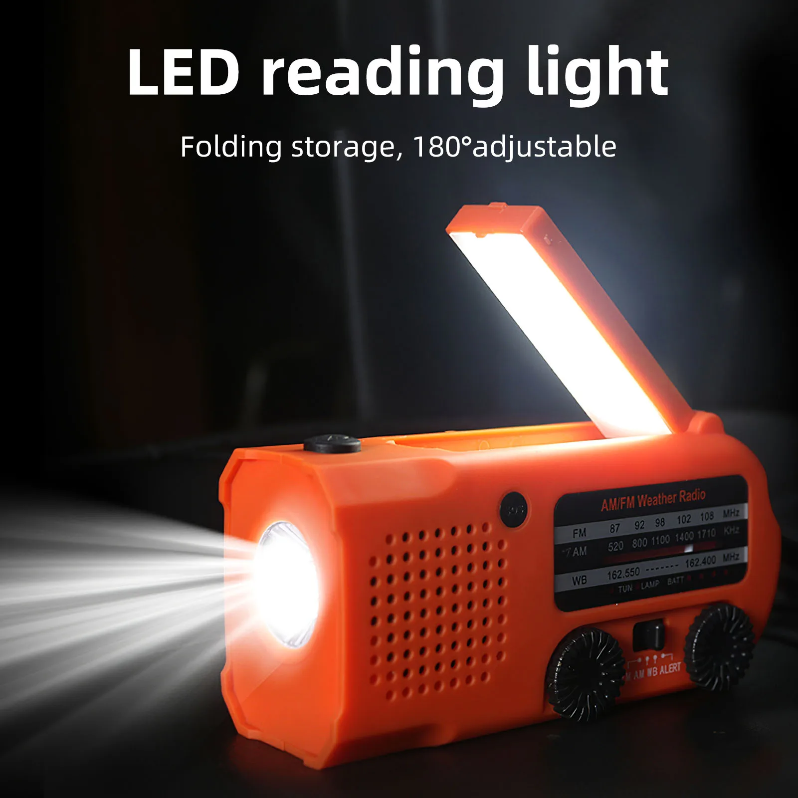 2021 многофункциональное ручное радио на солнечной батарее перезаряжаемое