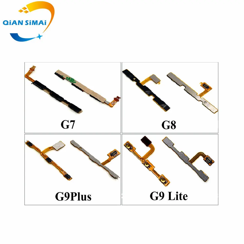 1 шт. Новинка кнопка включения/выключения громкости и питания гибкий кабель для Huawei G7 G8 G9 Lite Plus