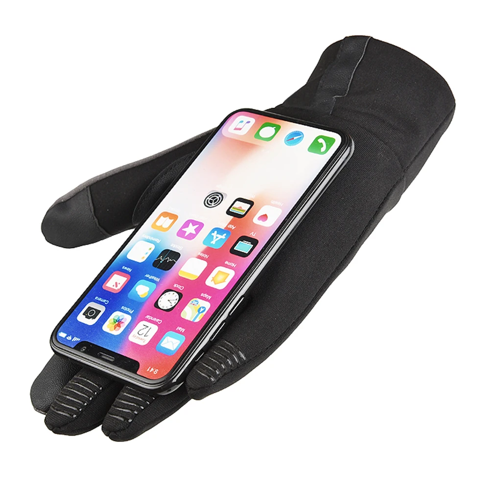 

Outdoor Sports Cycling Fleece Gloves Touch Screen Non-slip Waterproof Cold Warm Gloves Outdoor Sports Cycling Equipment