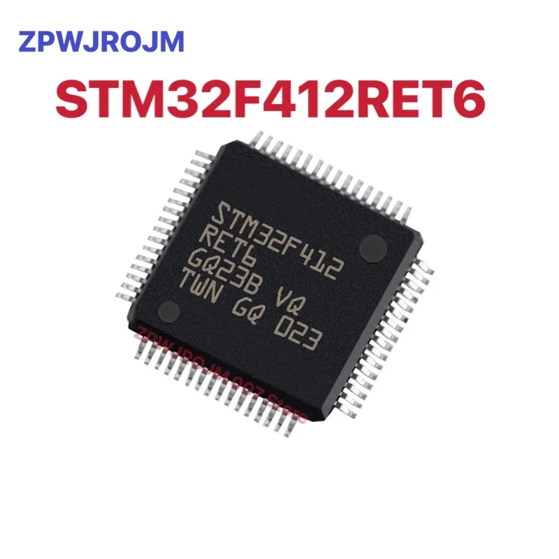 5 unids/lote STM32F412RET6 STM32F412 RET6 LQFP-64-0