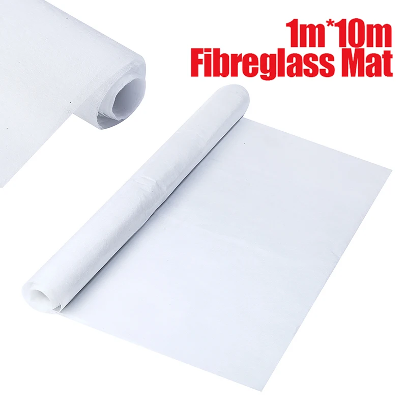 10m 30g Alkali Free Glass Fibreglass Mat Fiber Glass Cutting Fiber Cloth Fiberglass Chopped Strand Pad
